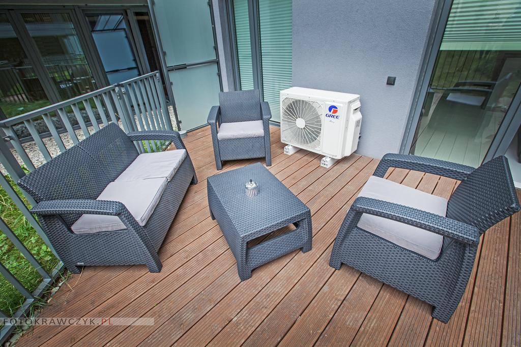 Apartament Nadwislanska Kraków Rum bild