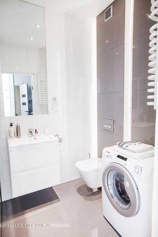 Apartament Nadwislanska Kraków Rum bild