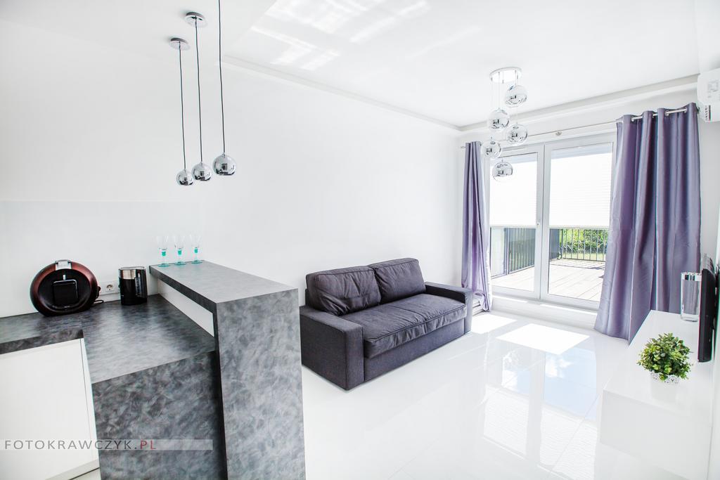 Apartament Nadwislanska Kraków Rum bild